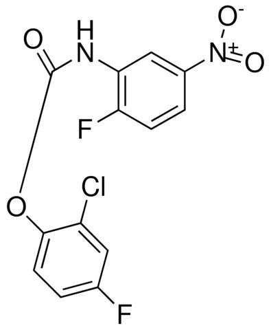 2-CHLORO-4-FLUOROPHENYL N-(2-FLUORO-5-NITROPHENYL)CARBAMATE
