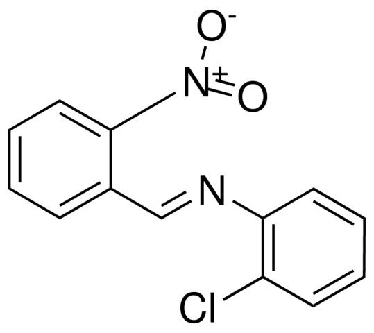 2-CHLORO-N-(2-NITROBENZYLIDENE)ANILINE