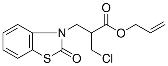 2-CHLOROMETHYL-3-(2-OXO-BENZOTHIAZOL-3-YL)-PROPIONIC ACID ALLYL ESTER