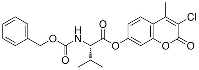 2-BENZYLOXYCARBONYLAMINO-3-ME-BUTYRIC ACID 3-CL-4-ME-2-OXO-2H-CHROMEN-7-YL ESTER