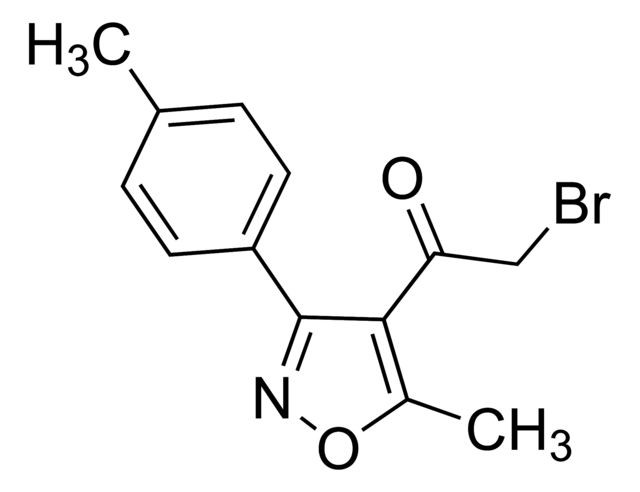 2-Bromo-1-(5-methyl-3-<i>p</i>-tolylisoxazol-4-yl)ethanone