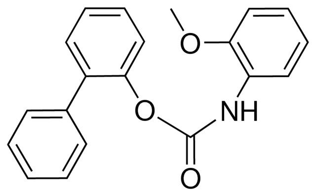 2-BIPHENYLYL N-(2-METHOXYPHENYL)CARBAMATE