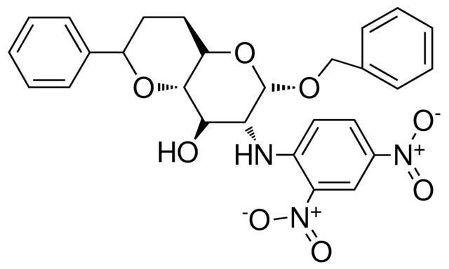 2-BENZYLOXY-3-(2,4-DINITRO-PHENYLAMINO)-6-PH-OCTAHYDRO-PYRANO(3,2-B)PYRAN-4-OL