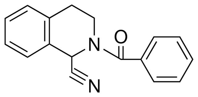 2-BENZOYL-1,2,3,4-TETRAHYDRO-ISOQUINOLINE-1-CARBONITRILE