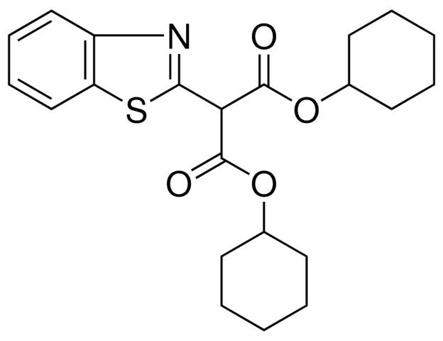 2-BENZOTHIAZOL-2-YL-MALONIC ACID DICYCLOHEXYL ESTER