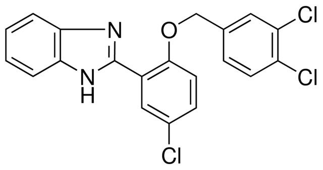 2-(5-CHLORO-2-(3,4-DICHLORO-BENZYLOXY)-PHENYL)-1H-BENZOIMIDAZOLE