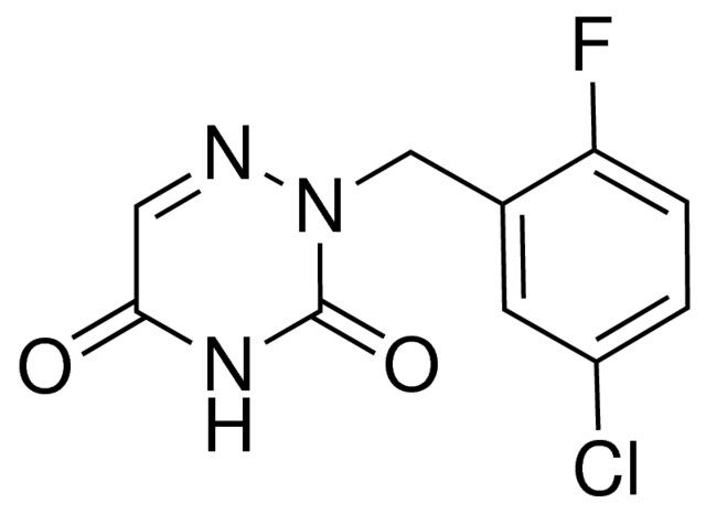 2-(5-chloro-2-fluorobenzyl)-1,2,4-triazine-3,5(2H,4H)-dione