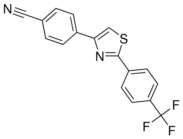 2-(4-Trifluoromethylphenyl)-4-(4-cyanophenyl)thiazole