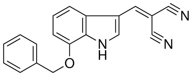 2-(7-BENZYLOXY-1H-INDOL-3-YLMETHYLENE)-MALONONITRILE