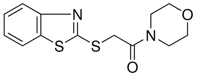 2-(BENZOTHIAZOL-2-YLSULFANYL)-1-MORPHOLIN-4-YL-ETHANONE