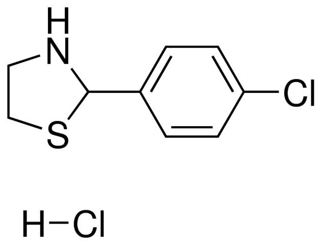 2-(4-CHLOROPHENYL)-1,3-THIAZOLIDINE HYDROCHLORIDE