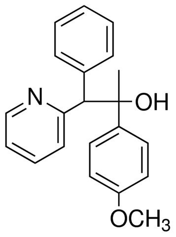 2-(4-methoxyphenyl)-1-phenyl-1-(2-pyridinyl)-2-propanol