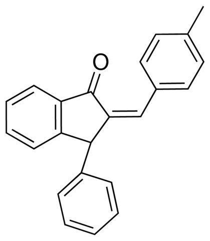 2-(4-METHYLBENZYLIDENE)-3-PHENYL-1-INDANONE