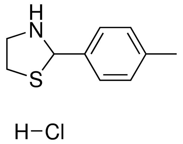 2-(4-METHYLPHENYL)-1,3-THIAZOLIDINE HYDROCHLORIDE
