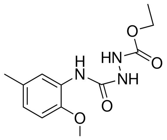 1-ETHOXYCARBONYL-4-(2-METHOXY-5-METHYLPHENYL)SEMICARBAZIDE