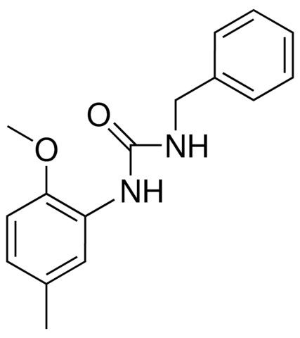 1-BENZYL-3-(2-METHOXY-5-METHYLPHENYL)UREA
