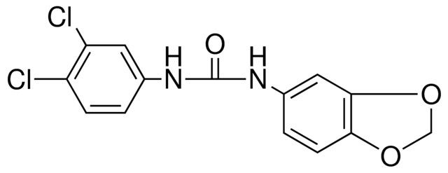 1-BENZO(1,3)DIOXOL-5-YL-3-(3,4-DICHLORO-PHENYL)-UREA