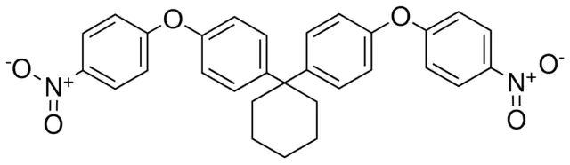 1-(4-NITROPHENOXY)-4-{1-[4-(4-NITROPHENOXY)PHENYL]CYCLOHEXYL}BENZENE