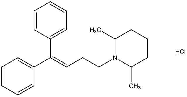 1-(4,4-diphenyl-3-butenyl)-2,6-dimethylpiperidine hydrochloride