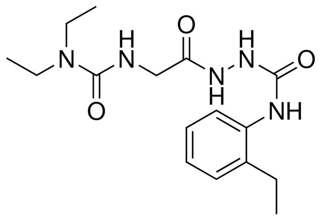 1-(DIETHYLUREIDOACETYL)-4-(2-ETHYLPHENYL)SEMICARBAZIDE