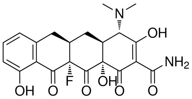 (4S,4aS,5aR,11aS,12aR)-4-(dimethylamino)-11a-fluoro-3,10,12a-trihydroxy-1,11,12-trioxo-1,4,4a,5,5a,6,11,11a,12,12a-decahydro-2-naphthacenecarboxamide