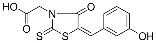 (5-(3-HYDROXY-BENZYLIDENE)-4-OXO-2-THIOXO-THIAZOLIDIN-3-YL)-ACETIC ACID