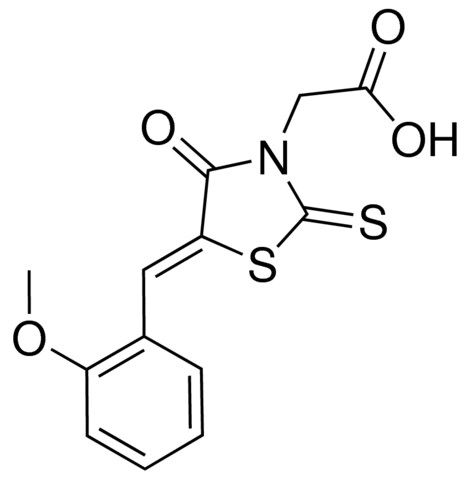 (5-(2-METHOXYBENZYLIDENE)-4-OXO-2-THIOXO-1,3-THIAZOLIDIN-3-YL)ACETIC ACID