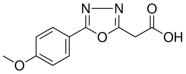 (5-(4-METHOXYPHENYL)-1,3,4-OXADIAZOL-2-YL)ACETIC ACID