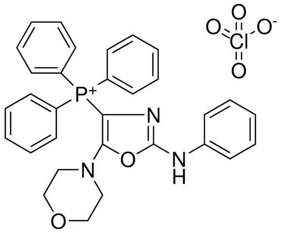 (5-MORPHOLIN-4-YL-2-PHENYLAMINO-OXAZOL-4-YL)-TRIPHENYL-PHOSPHONIUM, PERCHLORATE