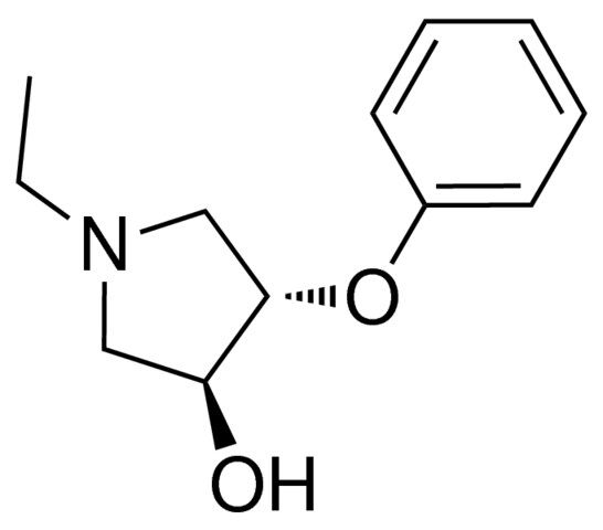 (3S,4S)-1-ethyl-4-phenoxy-3-pyrrolidinol