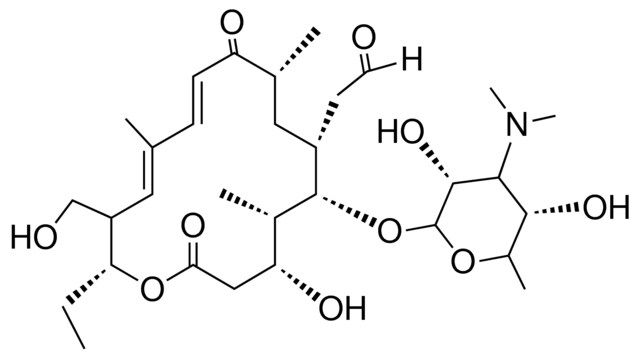 (4R,5S,6S,7R,9R,16R)-16-ethyl-4-hydroxy-15-(hydroxymethyl)-5,9,13-trimethyl-2,10-dioxo-7-(2-oxoethyl)oxacyclohexadeca-11,13-dien-6-yl 3,6-dideoxy-3-(dimethylamino)-D-erythro-hexopyranoside
