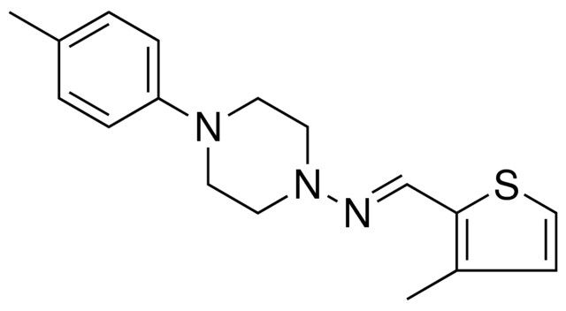 (3-METHYL-THIOPHEN-2-YLMETHYLENE)-(4-P-TOLYL-PIPERAZIN-1-YL)-AMINE