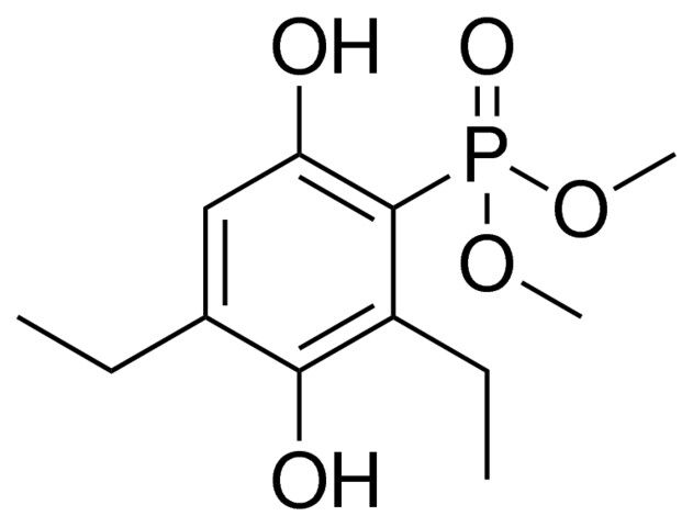 (2,4-DIETHYL-3,6-DIHYDROXY-PHENYL)-PHOSPHONIC ACID DIMETHYL ESTER