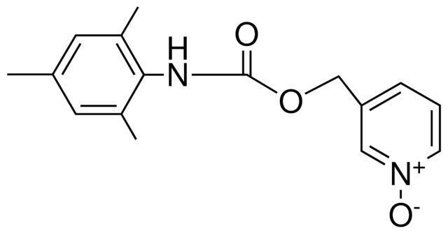 (2,4,6-TRIMETHYL-PHENYL)-CARBAMIC ACID 1-OXY-PYRIDIN-3-YLMETHYL ESTER