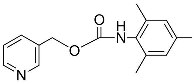 (2,4,6-TRIMETHYL-PHENYL)-CARBAMIC ACID PYRIDIN-3-YLMETHYL ESTER