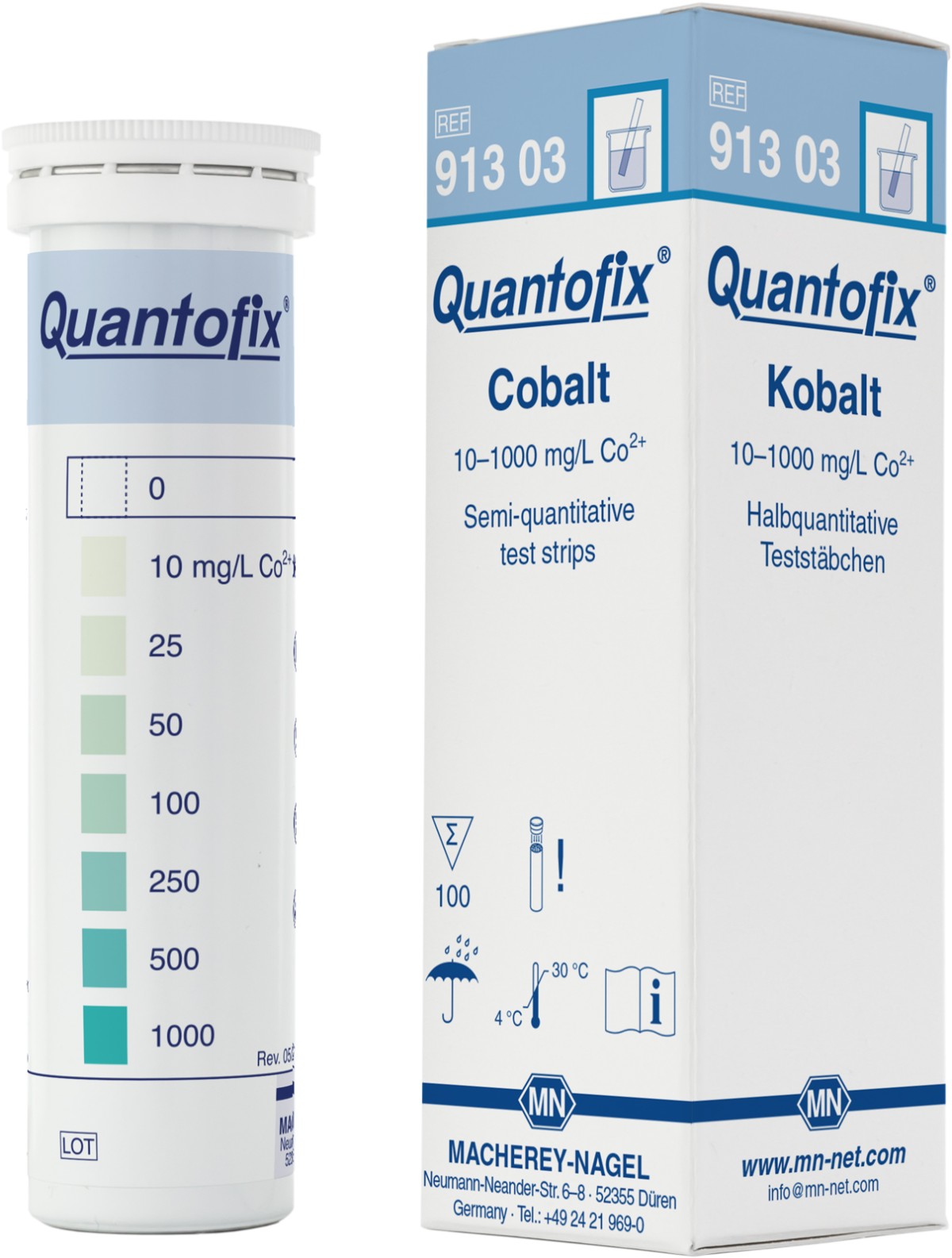 QUANTOFIX钴半定量测试条(Cobalt)图片