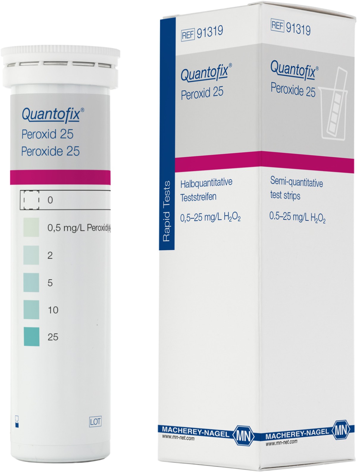 QUANTOFIX双氧水半定量测试条(Peroxide 25)图片