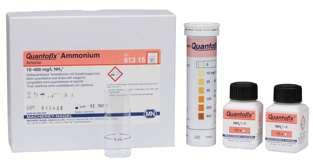 QUANTOFIX铵盐半定量测试条(Ammonium)图片