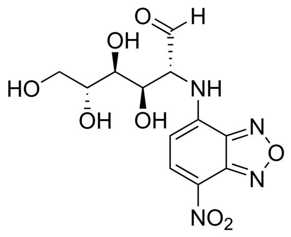 2-Deoxy-2-[(7-nitro-2,1,3-benzoxadiazol-4-yl)amino]-<sc>D</sc>-glucose