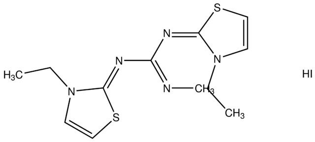 N-((2E)-3-ethyl-1,3-thiazol-2(3H)-ylidene)-N'-((2Z)-3-ethyl-1,3-thiazol-2(3H)-ylidene)-N''-methylguanidine hydroiodide