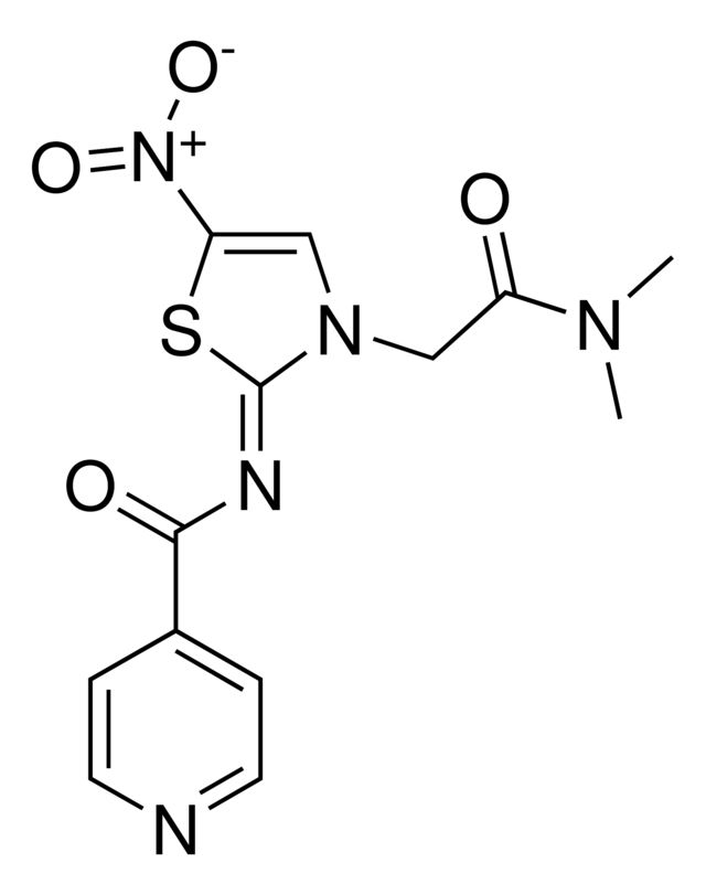N-((2Z)-3-[2-(Dimethylamino)-2-oxoethyl]-5-nitro-1,3-thiazol-2(3H)-ylidene)isonicotinamide