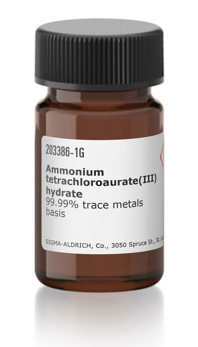 Ammonium tetrachloroaurate(III) hydrate