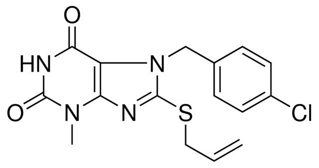 8-ALLYLSULFANYL-7-(4-CHLORO-BENZYL)-3-METHYL-3,7-DIHYDRO-PURINE-2,6-DIONE