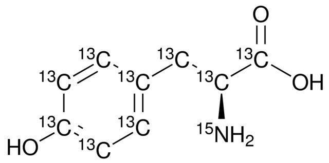 <sc>L</sc>-Tyrosine-<sup>13</sup>C<sub>9</sub>,<sup>15</sup>N