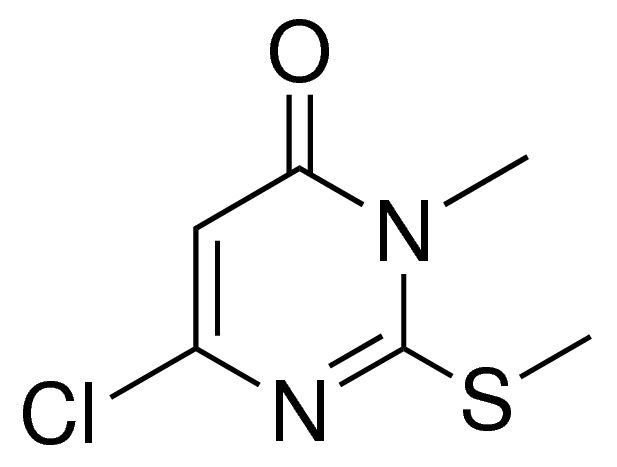 6-CHLORO-3-METHYL-2-METHYLSULFANYL-3H-PYRIMIDIN-4-ONE