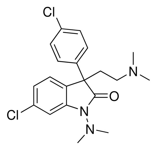 6-Chloro-3-(4-chlorophenyl)-1-(dimethylamino)-3-[2-(dimethylamino)ethyl]-1,3-dihydro-2H-indol-2-one