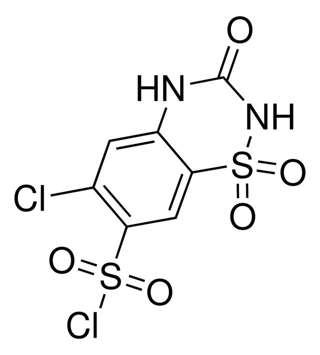 6-Chloro-3-oxo-3,4-dihydro-2H-1,2,4-benzothiadiazine-7-sulfonyl chloride 1,1-dioxide