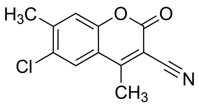 6-Chloro-3-cyano-4,7-dimethylcoumarin