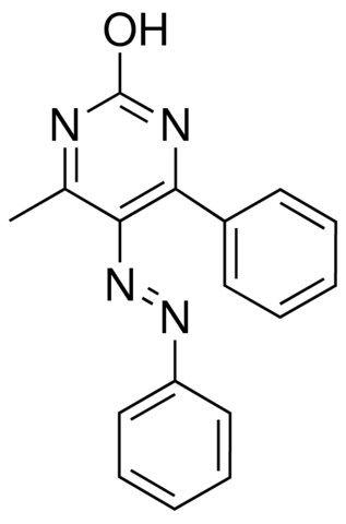 6-METHYL-4-PHENYL-5-(PHENYLAZO)-2-PYRIMIDINOL