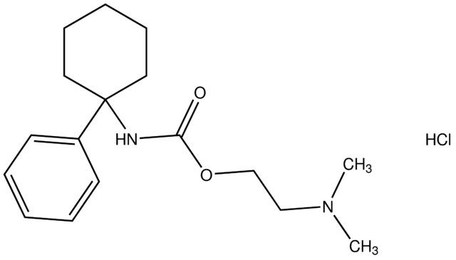2-(dimethylamino)ethyl 1-phenylcyclohexylcarbamate hydrochloride